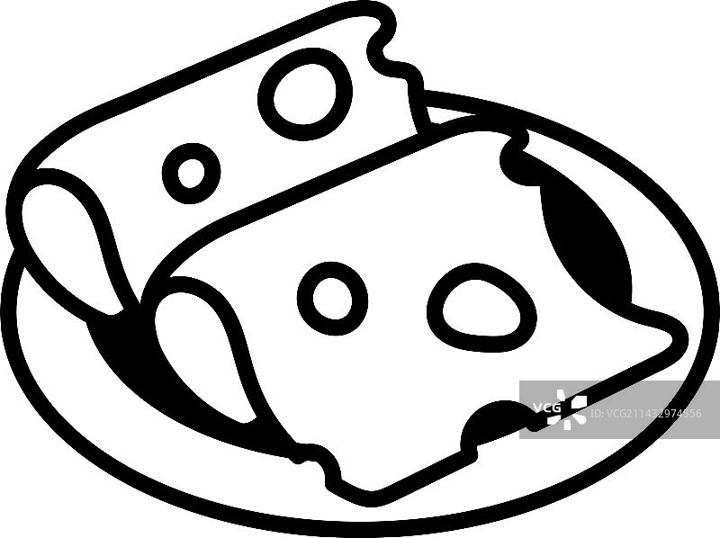 马苏里拉奶酪片图片素材