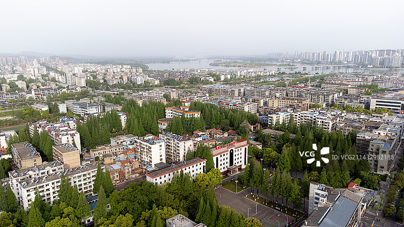 汉江岸边是襄阳图片素材