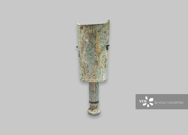 四川博物院馆藏文物 战国时期 铜钲图片素材