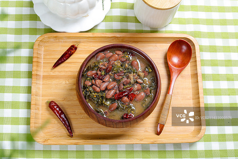 营养美味汤菜美食干腌菜红豆汤图片素材
