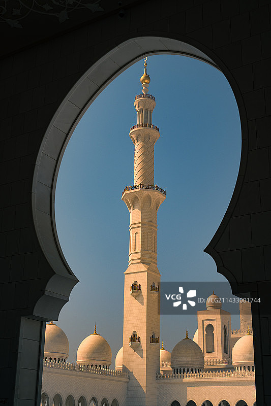 迪拜清真寺图片素材