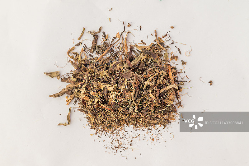 甘松-中医中药材草药临床医药标本百科白背景俯拍合集图片素材