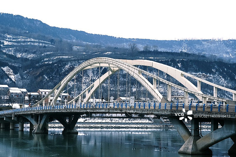 白鹿大桥图片素材