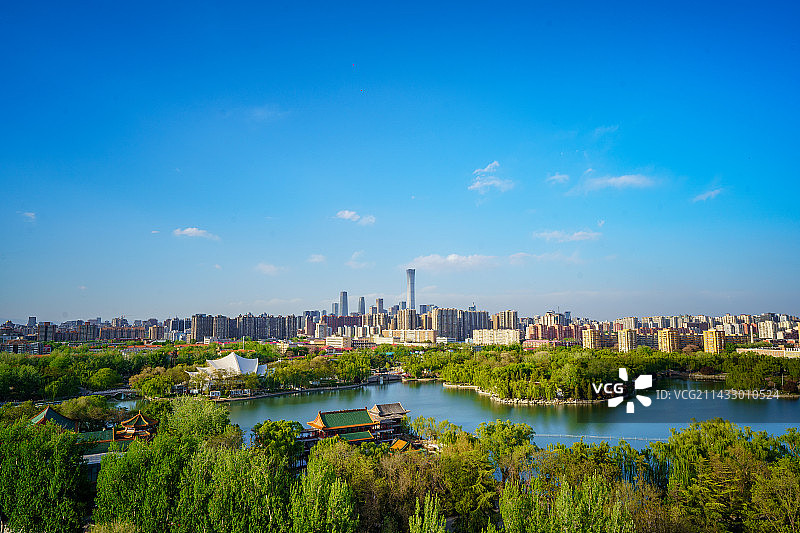 龙潭湖公园全貌图片素材