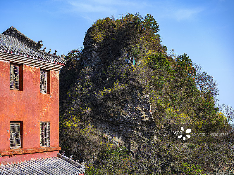 山高云淡图片素材