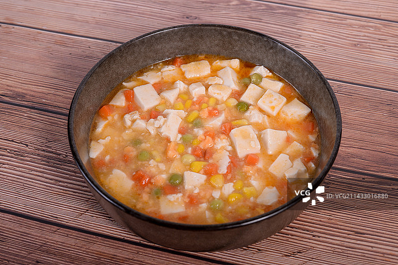 蟹黄豆花 蟹黄豆腐图片素材