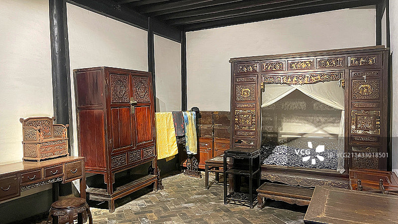 鲁迅故居 三味书屋 百草园图片素材