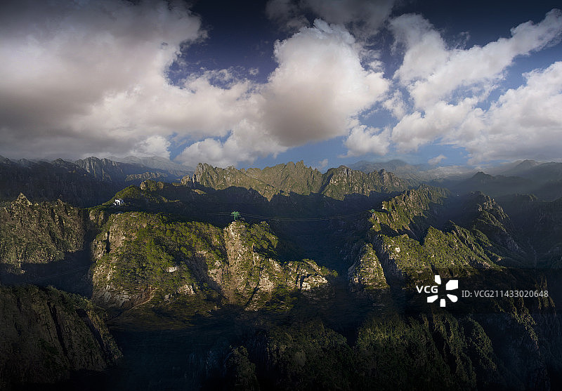 云谷索道图片素材