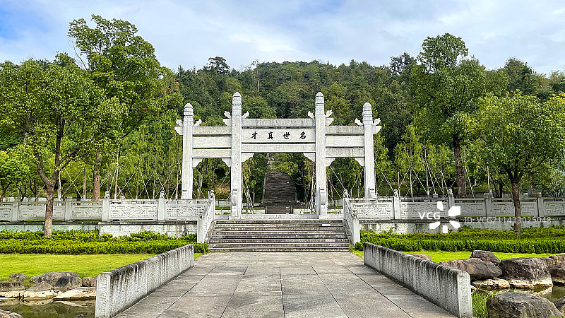 王阳明墓图片素材