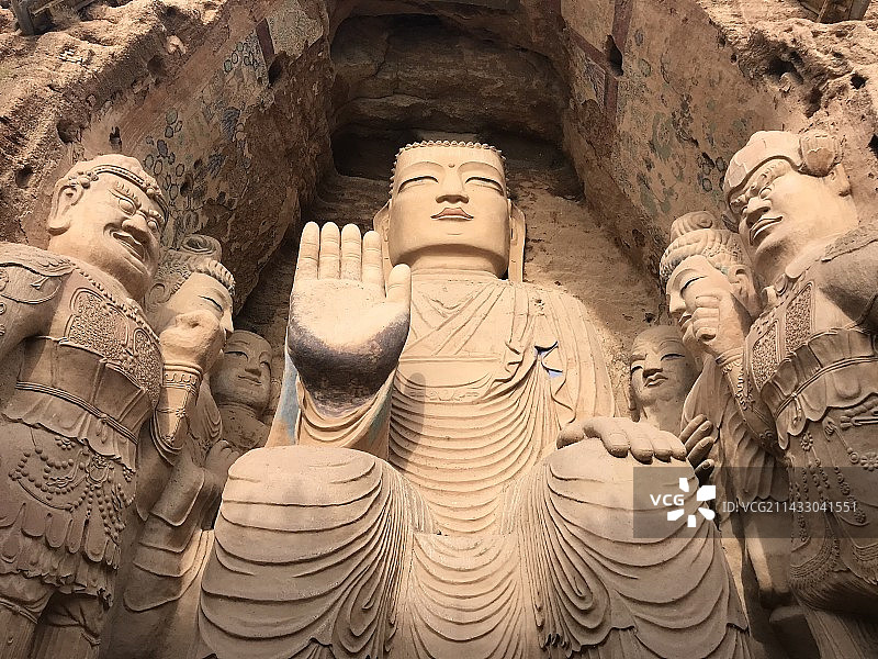 石窟鼻祖｜天梯山石窟图片素材