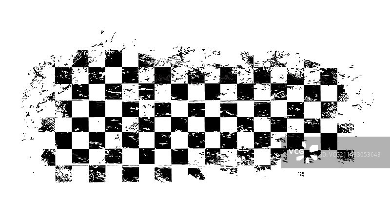 赛车旗帜复古背景，汽车拉力赛摩托车越野赛图片素材