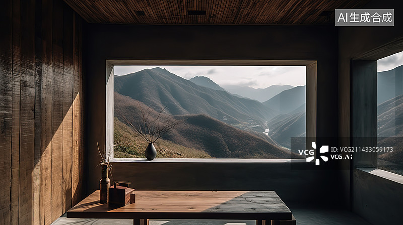 【AI数字艺术】未来建筑概念空间图片素材