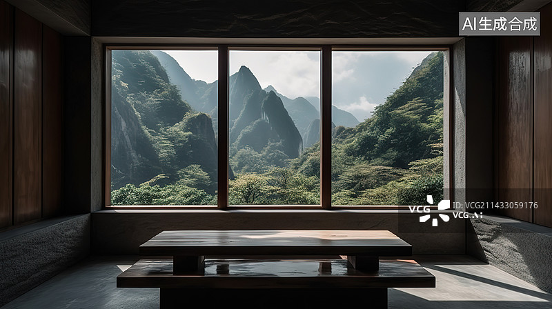 【AI数字艺术】未来建筑概念空间图片素材