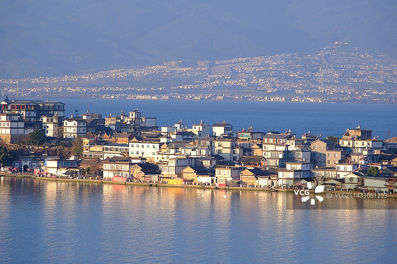 苍山洱海图片素材