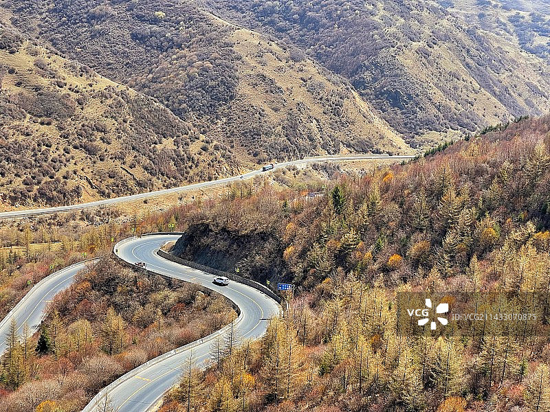 高原公路图片素材