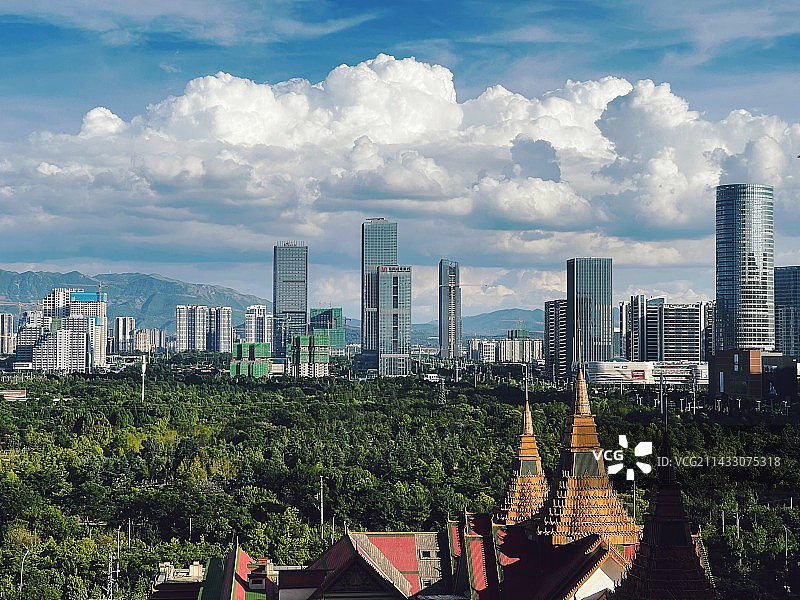 呈贡新区图片素材