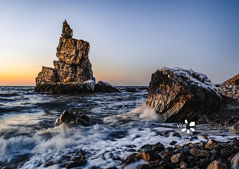 大连将军石图片素材