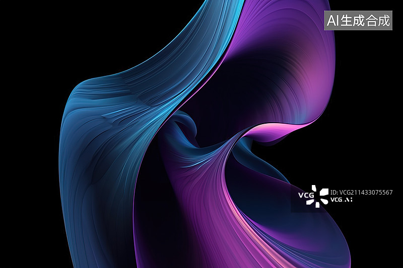 【AI数字艺术】3D抽象背景壁纸图片素材