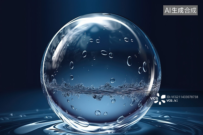 【AI数字艺术】水晶球图片素材