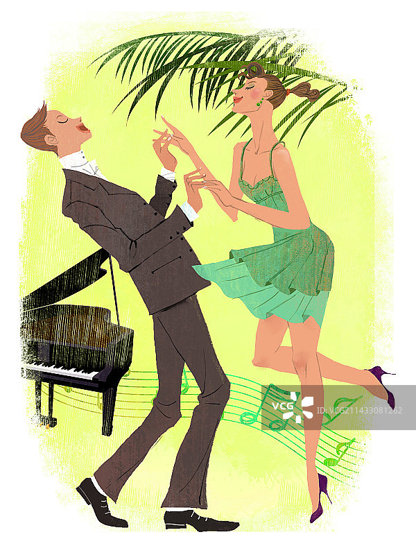 激情，舞蹈，享乐，表演，舞伴图片素材