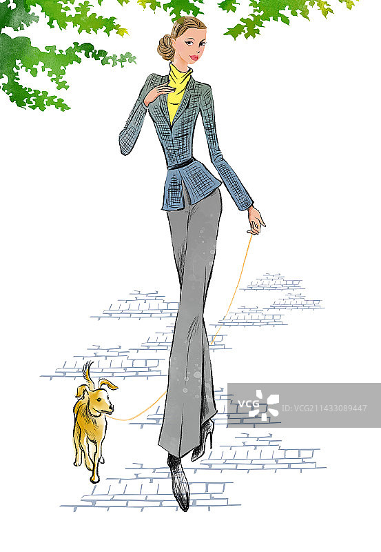 年轻，美容，优雅，小资，小镇图片素材