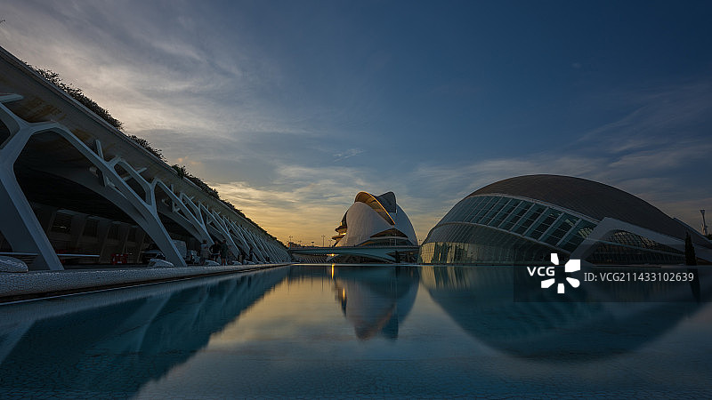 瓦伦西亚艺术科学城图片素材
