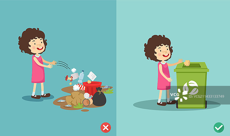 请勿乱扔垃圾图片素材