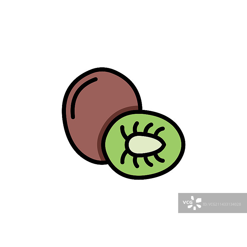 猕猴桃图标图片素材