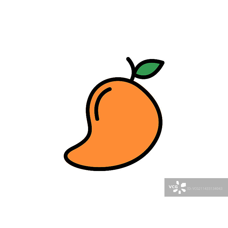 芒果图标图片素材