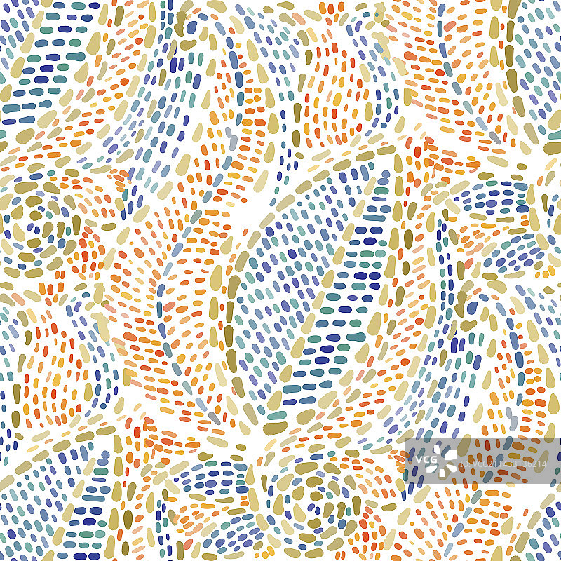 多色佩斯利印花无缝图案图片素材