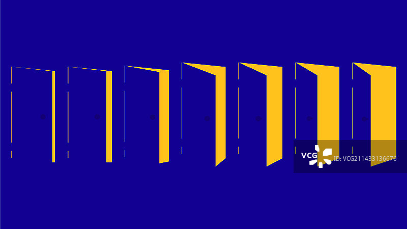 开门阶段图片素材