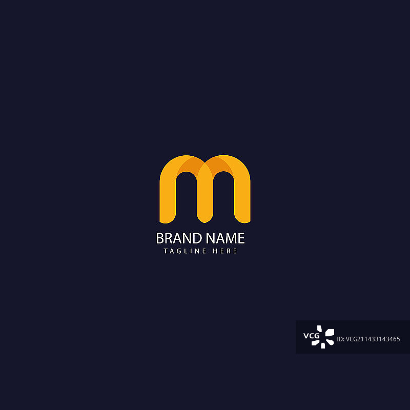 M字母标志图片素材