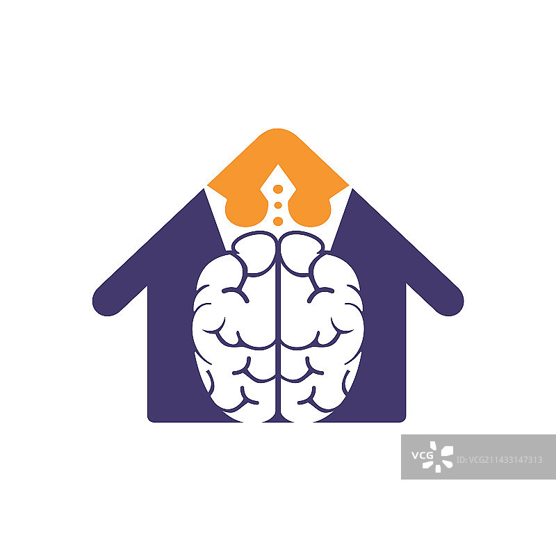 智能国王Logo设计模板图片素材