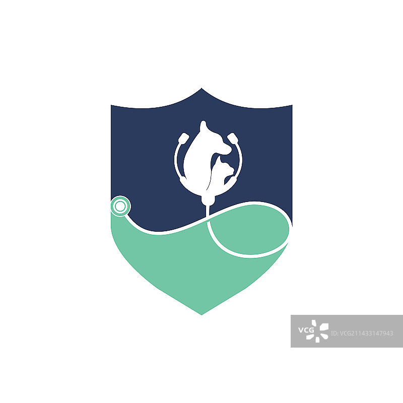 宠物护理标志设计模板图片素材