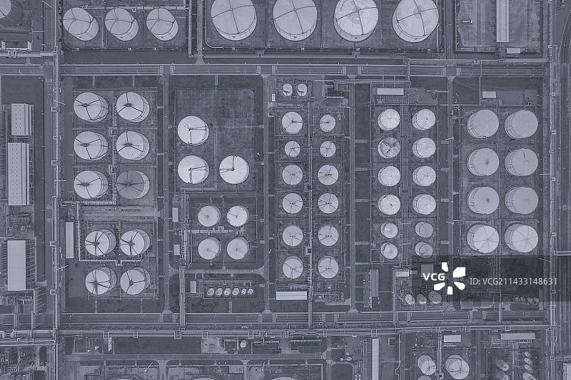 彭州石化工厂航拍图片素材