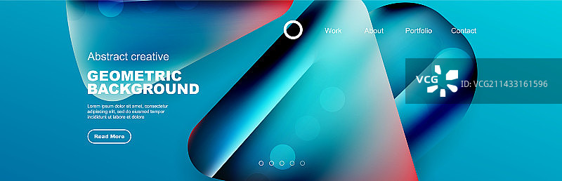 几何形状组合抽象图片素材