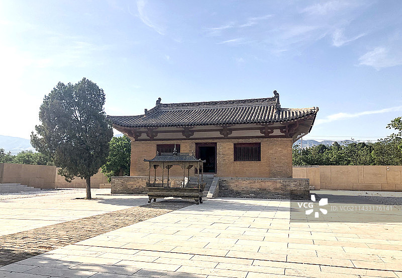 广仁王庙 唐代建筑图片素材