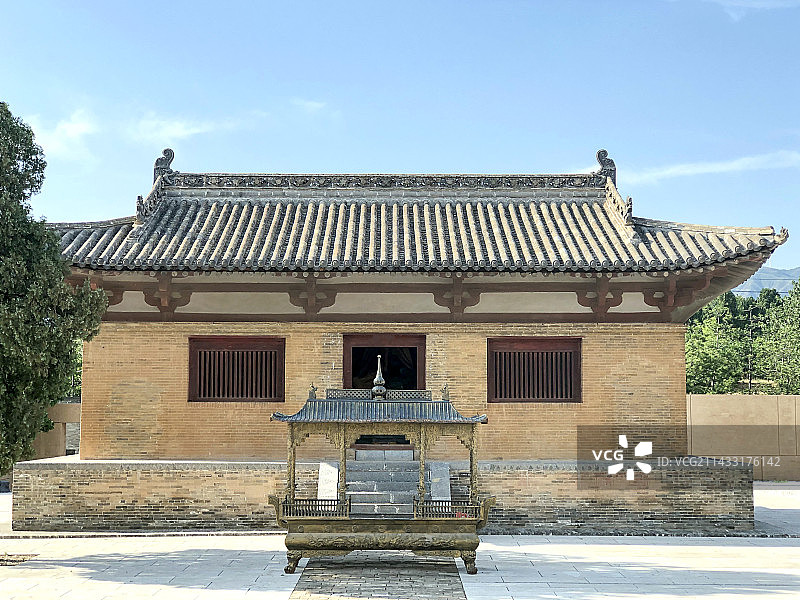 广仁王庙 唐代建筑图片素材