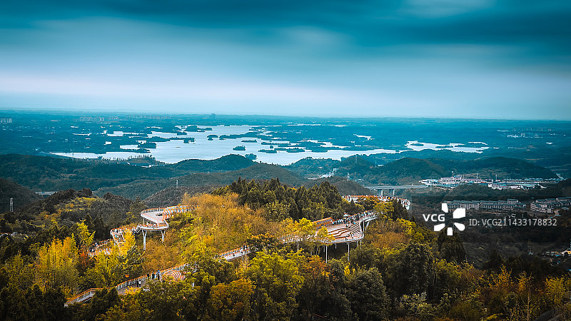 丹景台龙泉山森林公园图片素材