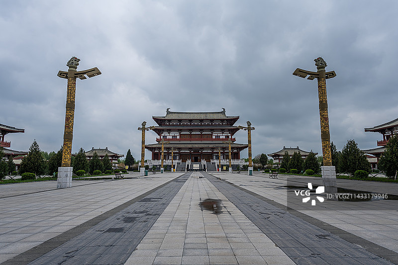 河北隆尧李氏文化园图片素材