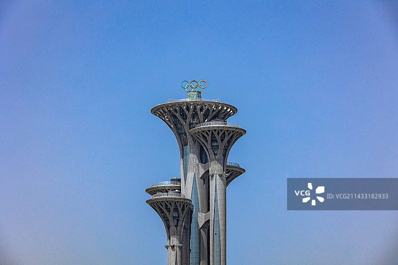 北京奥林匹克塔图片素材