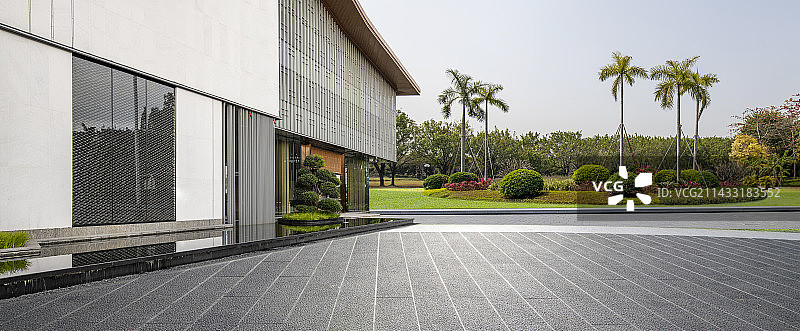 现代城市建筑广场背景图片素材