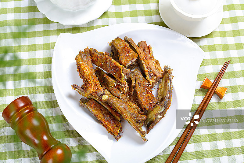 香辣美味烧烤美食烧烤羊排图片素材