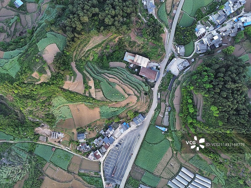 农业领域的高角度视角图片素材