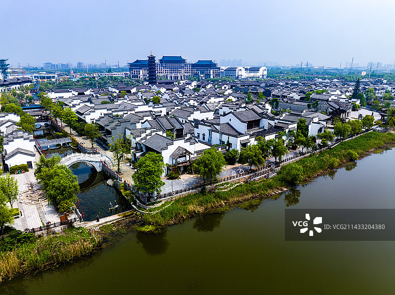 芜湖鸠兹古镇，安徽芜湖图片素材