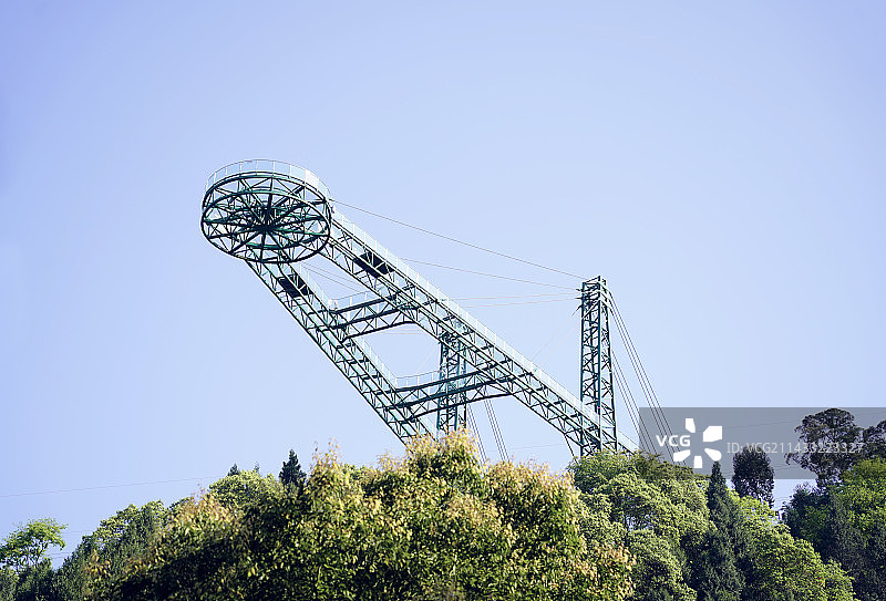 凌云山玻璃栈道图片素材