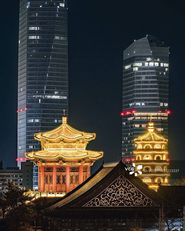 金光湛山寺图片素材