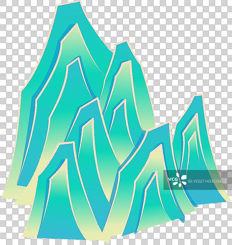 中国风山图片素材