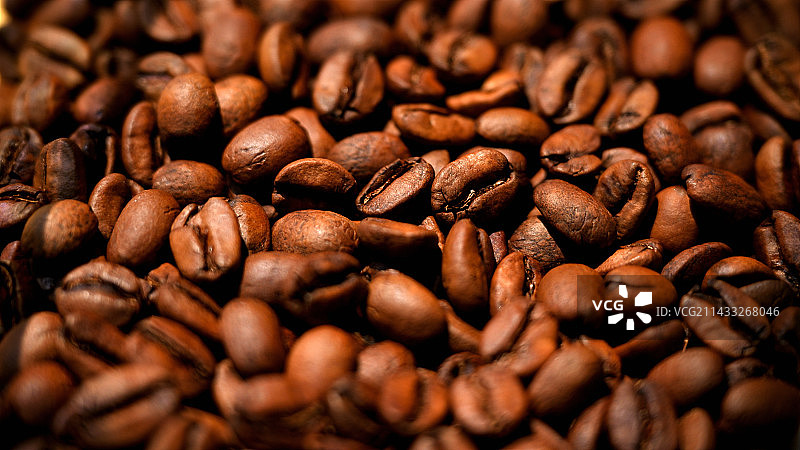 瑰夏咖啡豆图片素材