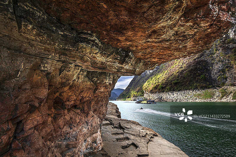 乌江古栈道4图片素材